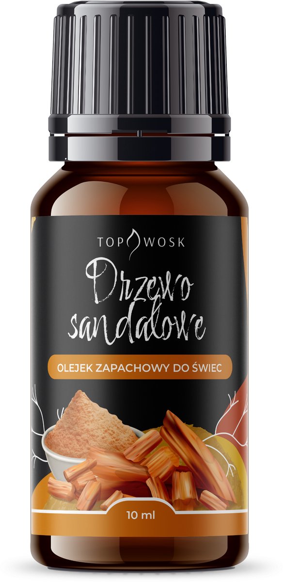 TopWosk - Geurfilter - Sandelhout Olie - 10 ml