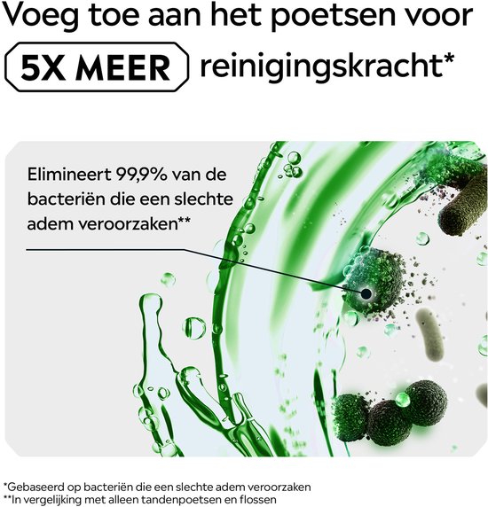Listerine Mondwater Total Care Tandvleesbescherming - mondspoeling - complete bescherming en gezond tandvlees - 3 x 500 ml