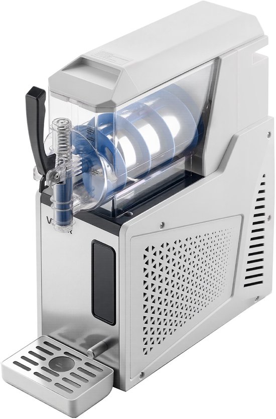 VEVOR Slushmachine 1 x 3 L, Slush-ijsmaker 350 W (Geen Ijs Nodig), Elektrische Margarita-machine met Zelfreinigende Functie, Geschikt voor Bevroren Margarita's, Frappés, Milkshakes en Shakes van Merkloos — afbeelding 2