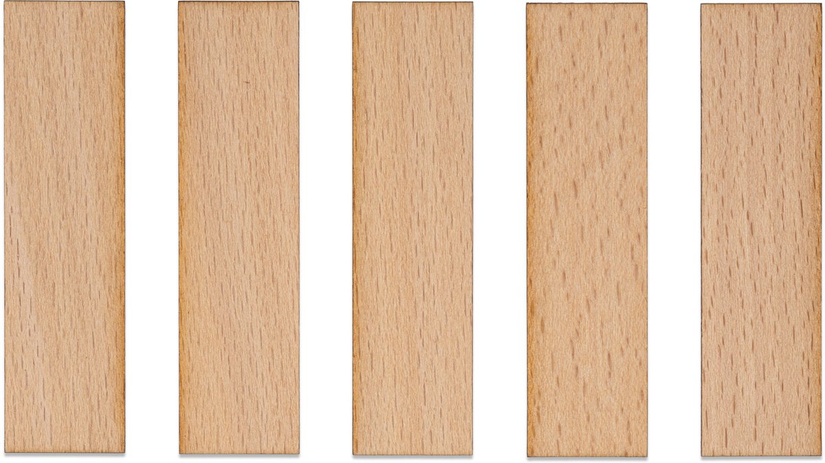 TopWosk Knotty - Houten Katoa - FSC Gecertificeerd - 75x20x1 mm