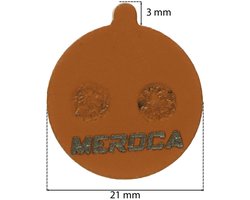 Meroca - Remblokkenset - Półmetaliczny - Voor Elektrische Steps - Universeel