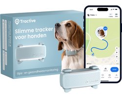 Tractive DOG 6 – GPS Tracker voor Honden - Real-Time Locatie, Activiteitenmonitor & Waterdicht - Past op Meeste Halsbanden – Munt