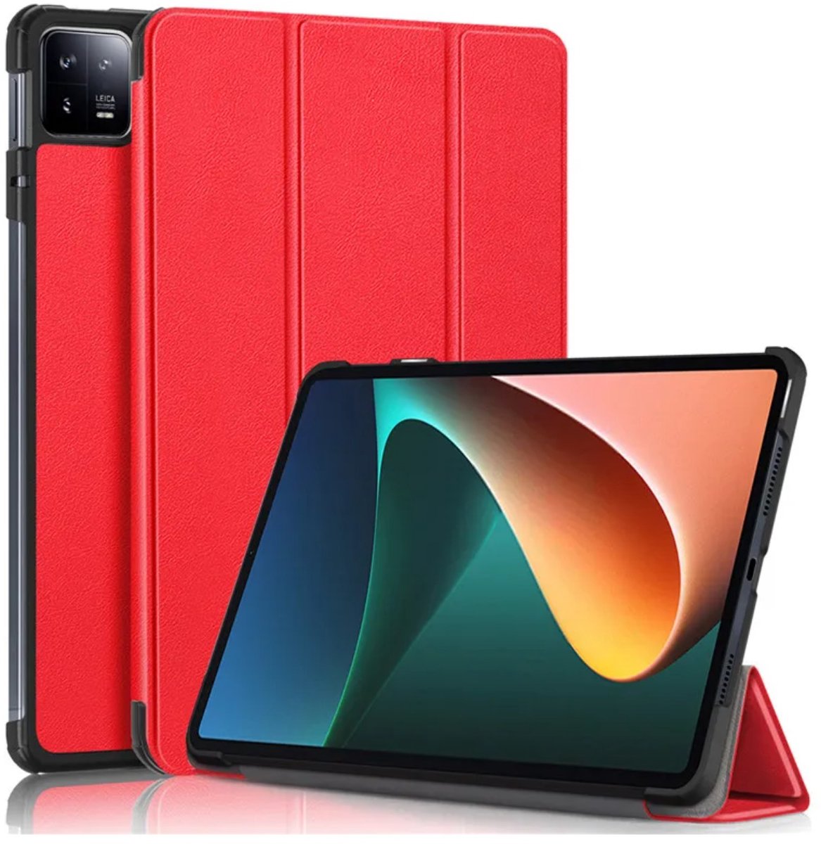 EtuiTab - Tablethoes - Xiaomi Mi Pad 6/6 Pro - Czerwony - Magnetisch