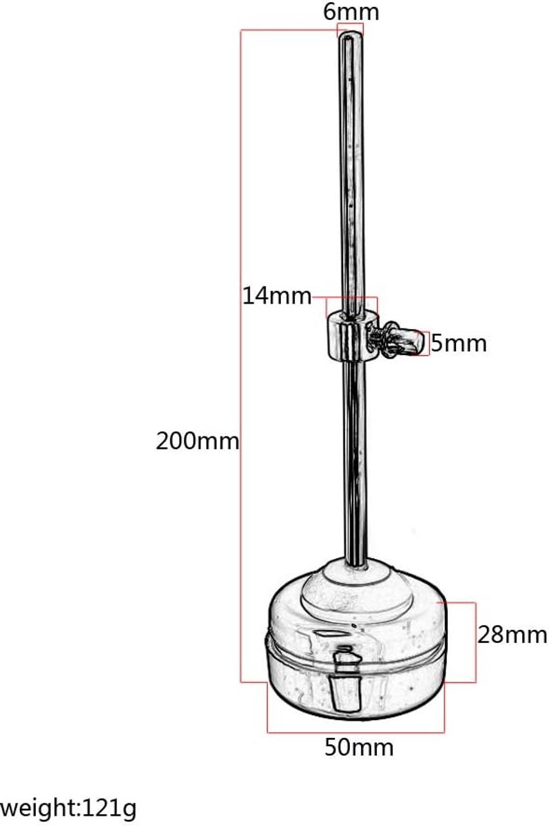 Bassdrum Hamer - Slaghamer Percussie - Drummen - Siliconen Kop - 5cm Kop - Zwart