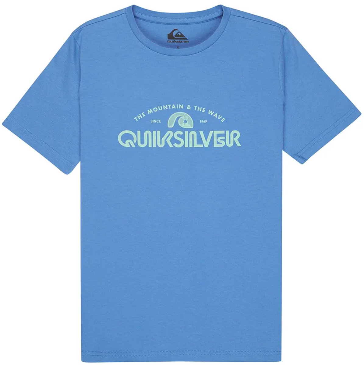 Quiksilver Ev Corpo Classic T-shirt Met Korte Mouwen 12 Years Jongen Blauw