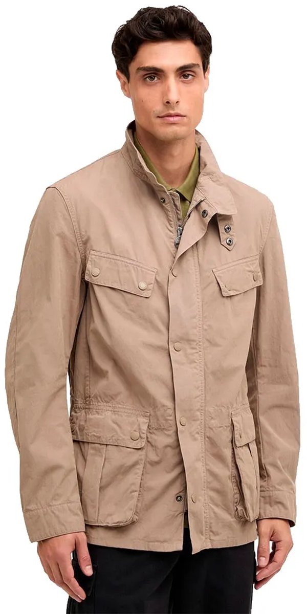 Barbour Duke Jas Beige L Man