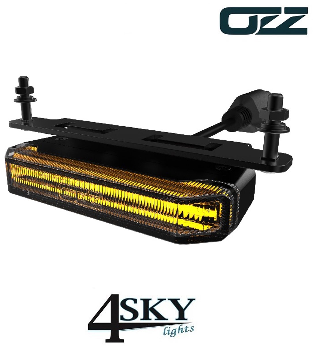 OZZ WL1 65 Led flitser 18 watt volledig gecertificeerd
