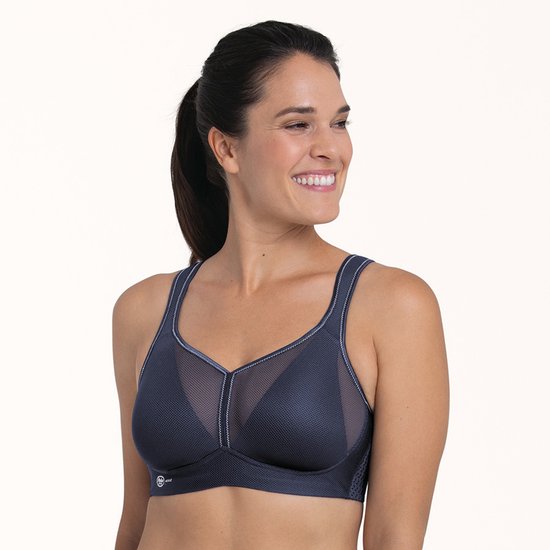 Anita Light & Firm Sportbeha voor dames, zwart 001), 75E : Anita