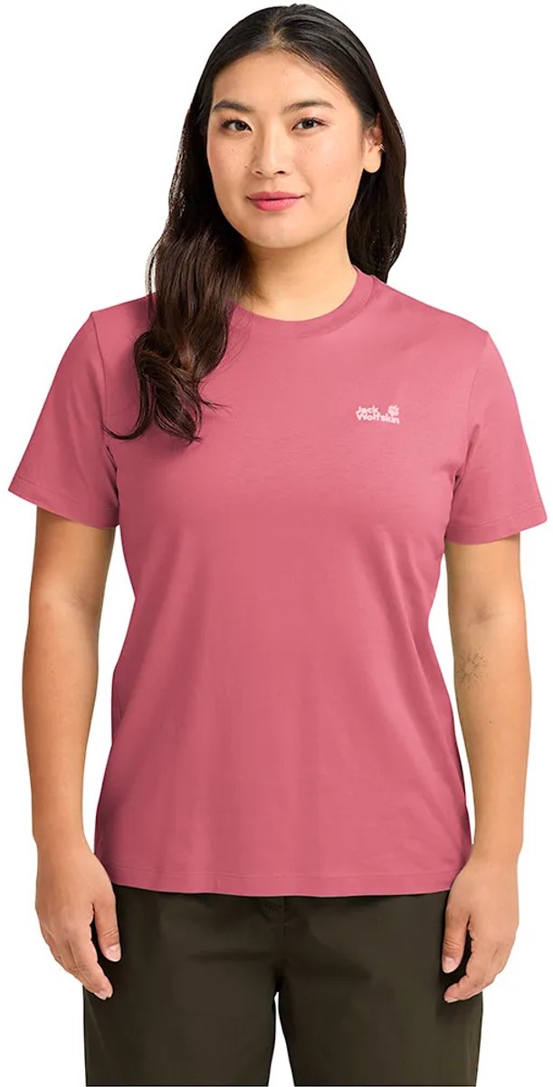 Jack Wolfskin Essential T-shirt Met Korte Mouwen Vrouw Evening Primrose