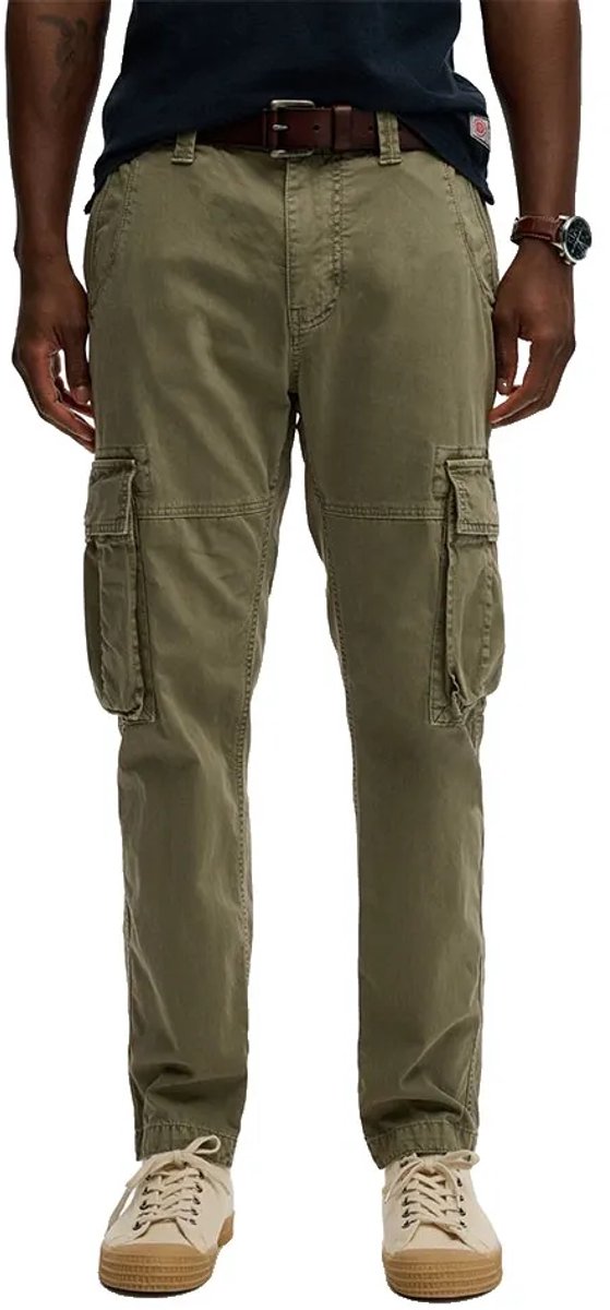 Superdry Core Cargobroek 29 32 Man Groen