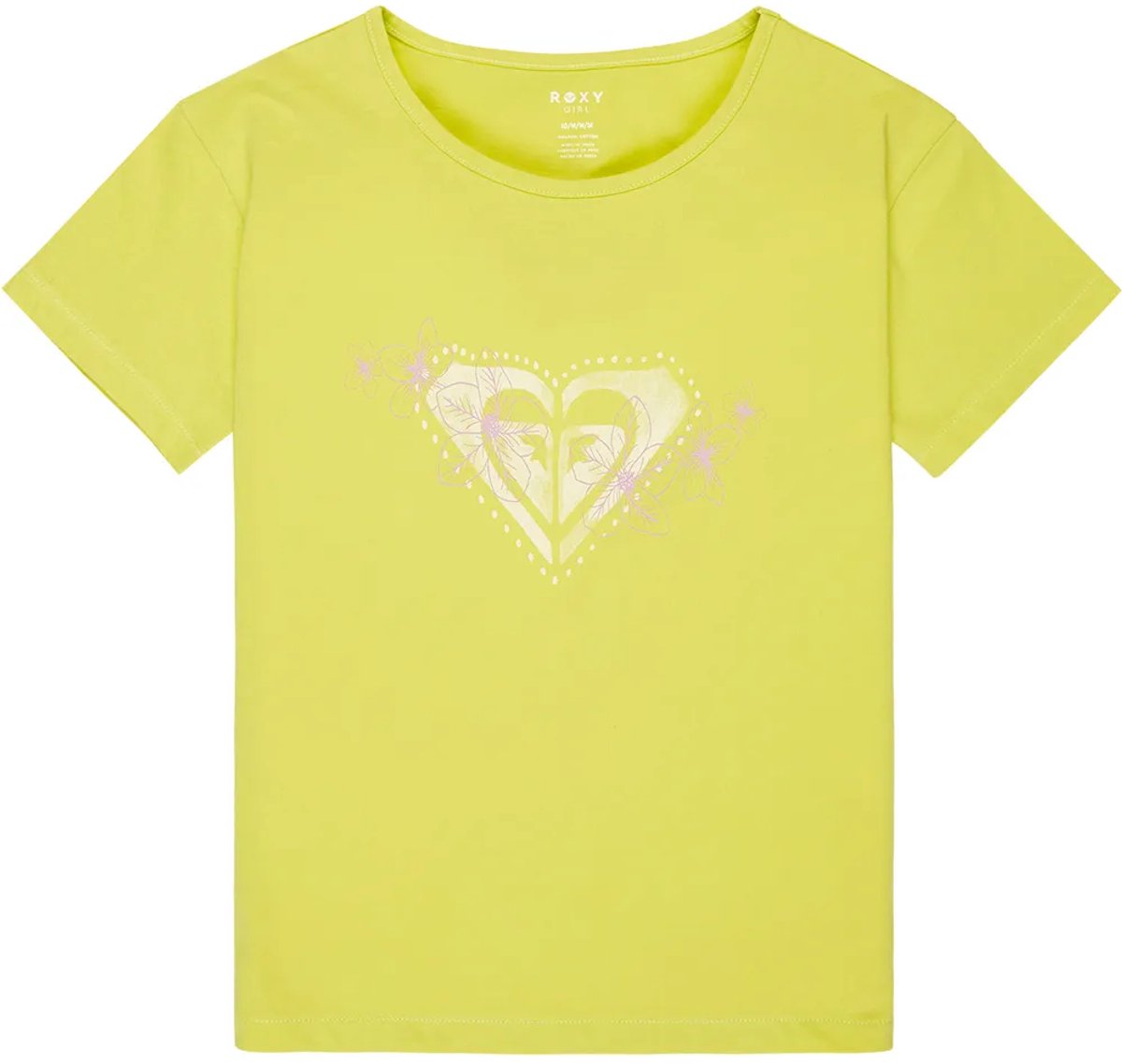 Roxy Lilyregular Night T-shirt Met Korte Mouwen 14 Years Meisje Groen