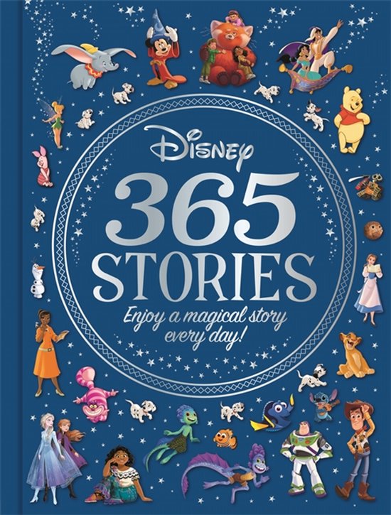 Disney 365 verhalen: Geniet elke dag van een magisch verhaal! Met Dumbo, Mickey, Winnie de Poeh, en vele andere Disneyfiguren.