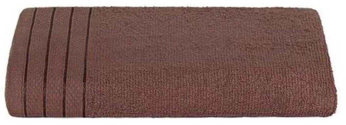 Faro Bella - Handdoek - 50x90 cm - Bruin - 400 g/m2