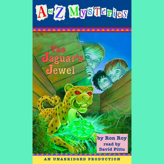 A to Z Mysteries: The Jaguar's Jewel - cover