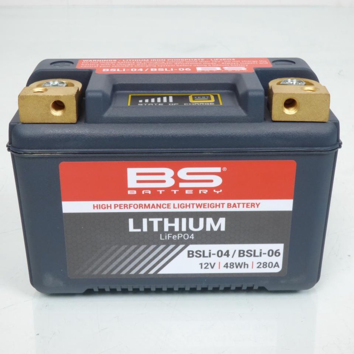 Batterie Lithium BS Battery pour Moto Yamaha 850 XSR 900 MTM 2016 à 2020 Neuf