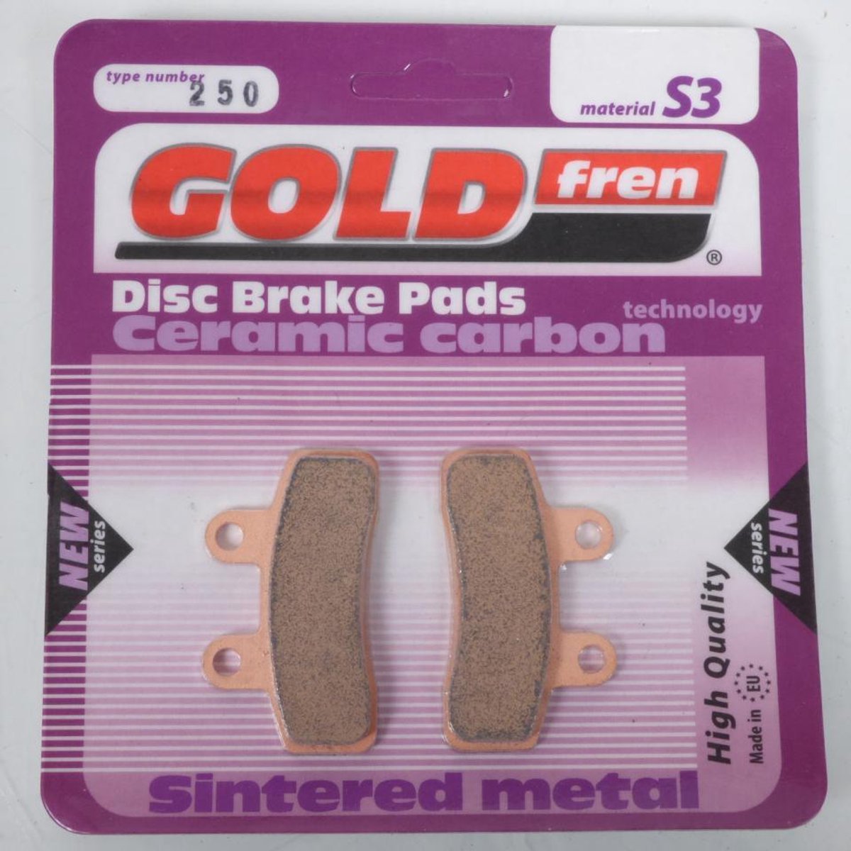 Plaquette de frein Gold Fren pour Moto Chinois 140 motocycle Neuf