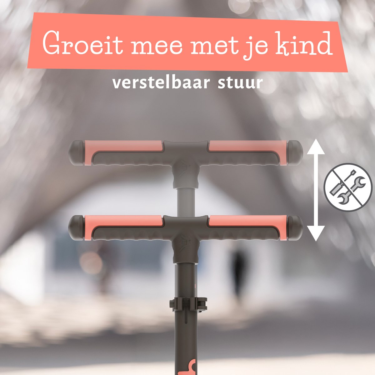 Chillafish Kinderstep jongen en meisje vanaf 5 jaar met voetrem - Oranje Roze - Step met verstelbaar stuur - Opvouwbaar en lichtgewicht met ABEC-5 wielen - Model Flexxi — afbeelding 12