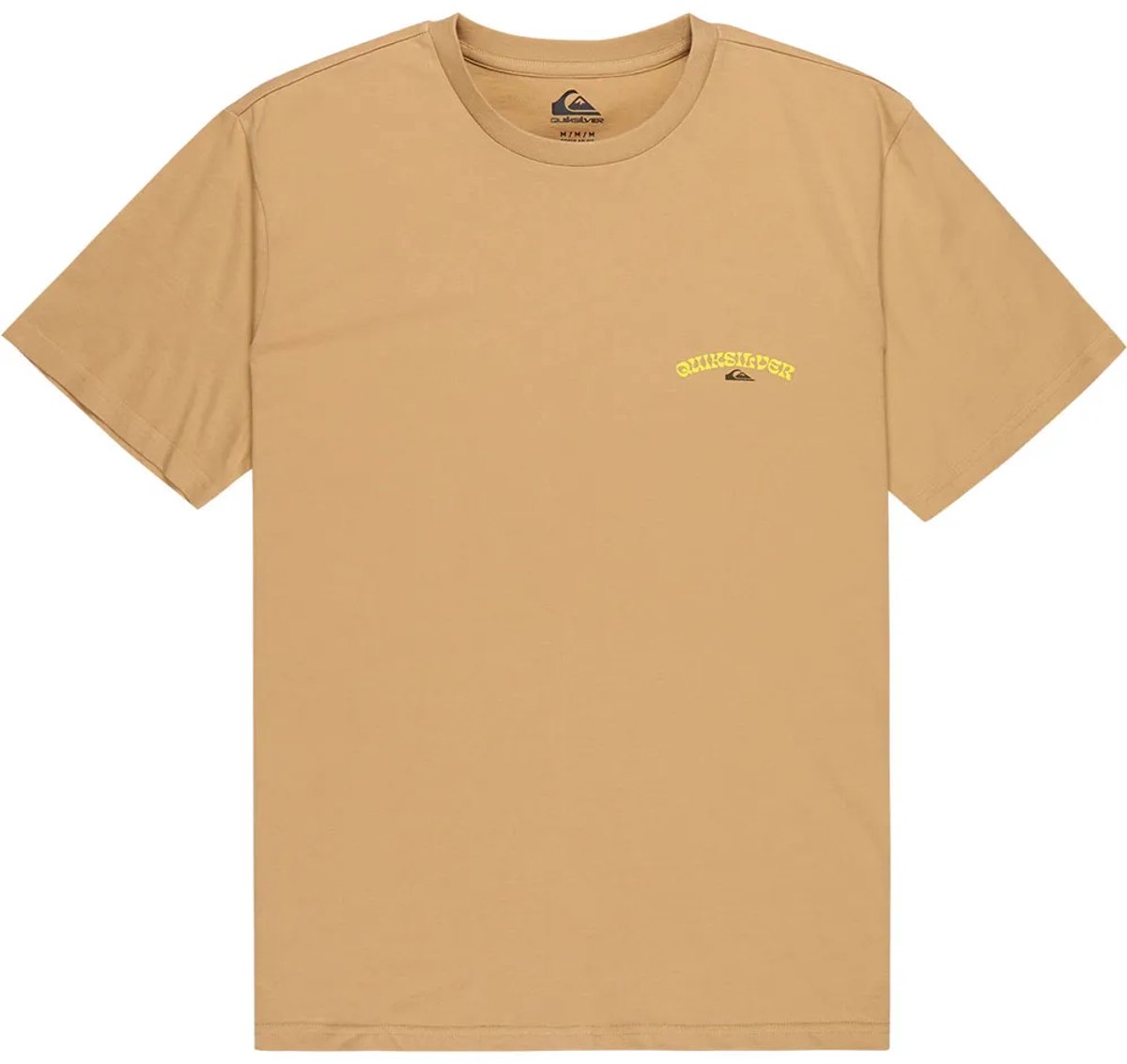 Quiksilver Tap In T-shirt Met Korte Mouwen S Man Creme