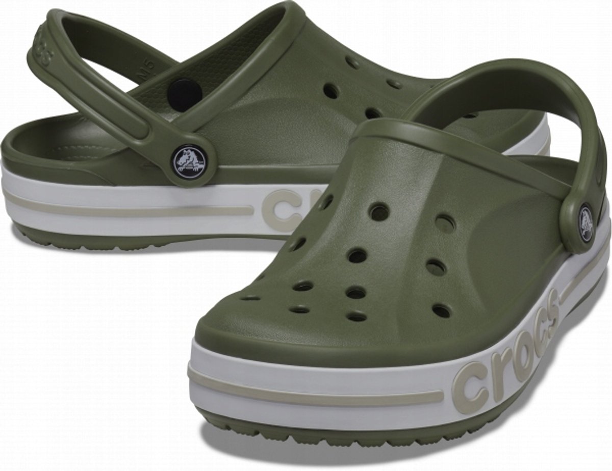 Crocs Bayaband Serie - Clogs - Groen - Originele Croslite™ - Ademend