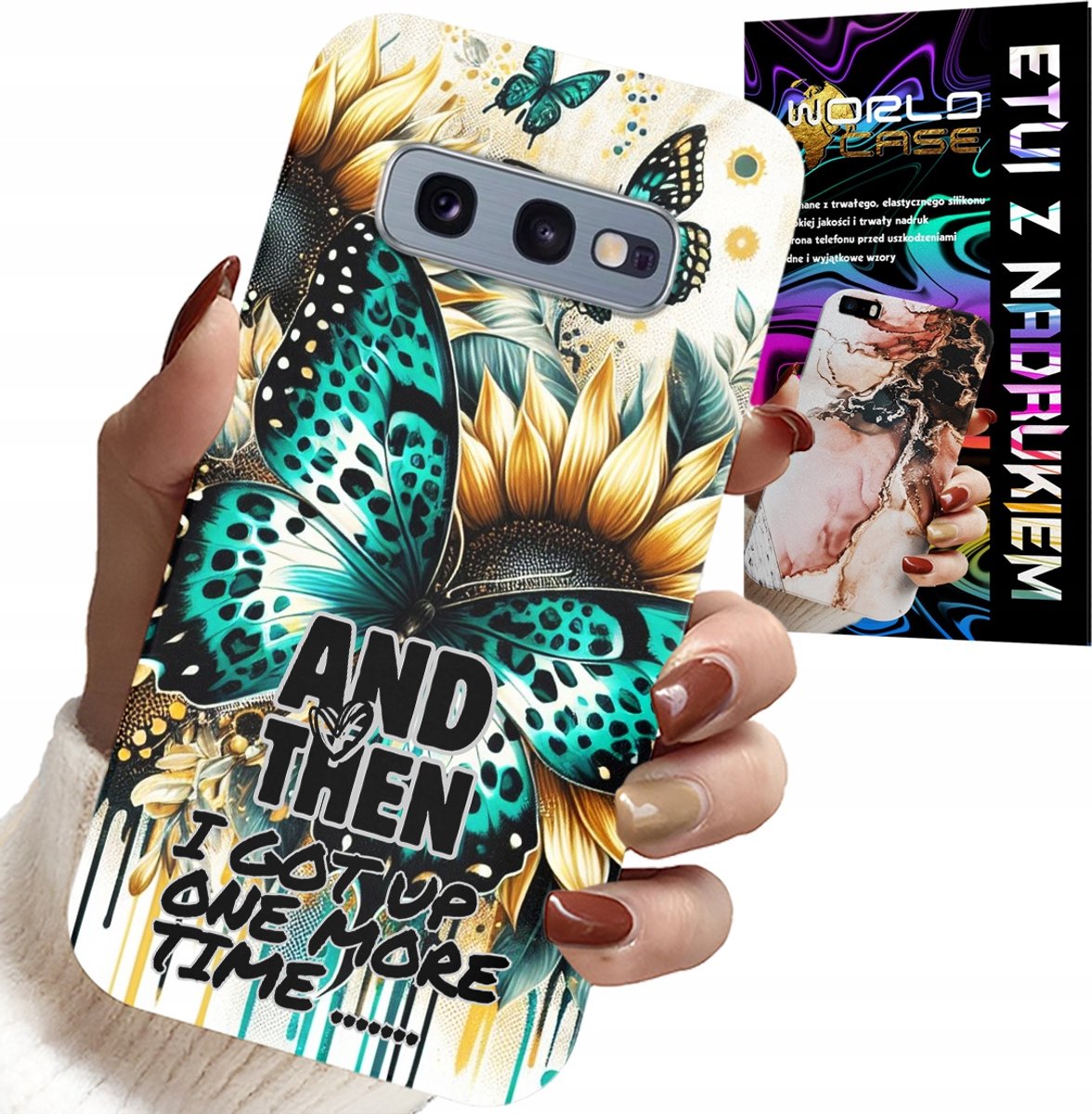 HOESJE VOOR SAMSUNG GALAXY S10E - AND THEN I GOT UP, FEMININE PATTERNS + FILM