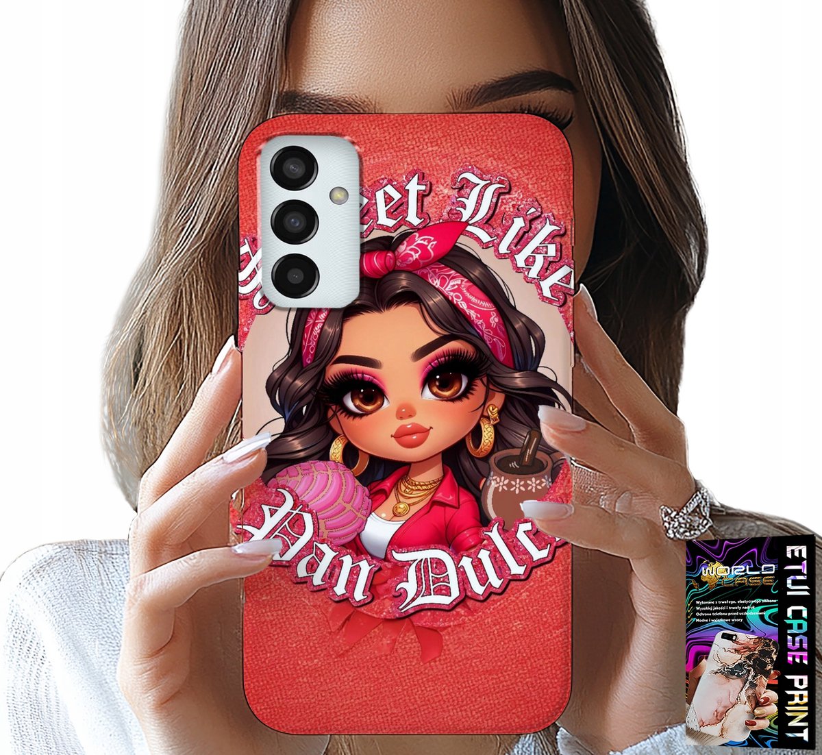 SAMSUNG GALAXY M23 HOESJE - ZOET ALS MODIEUZE POPPEN VOOR MEISJES