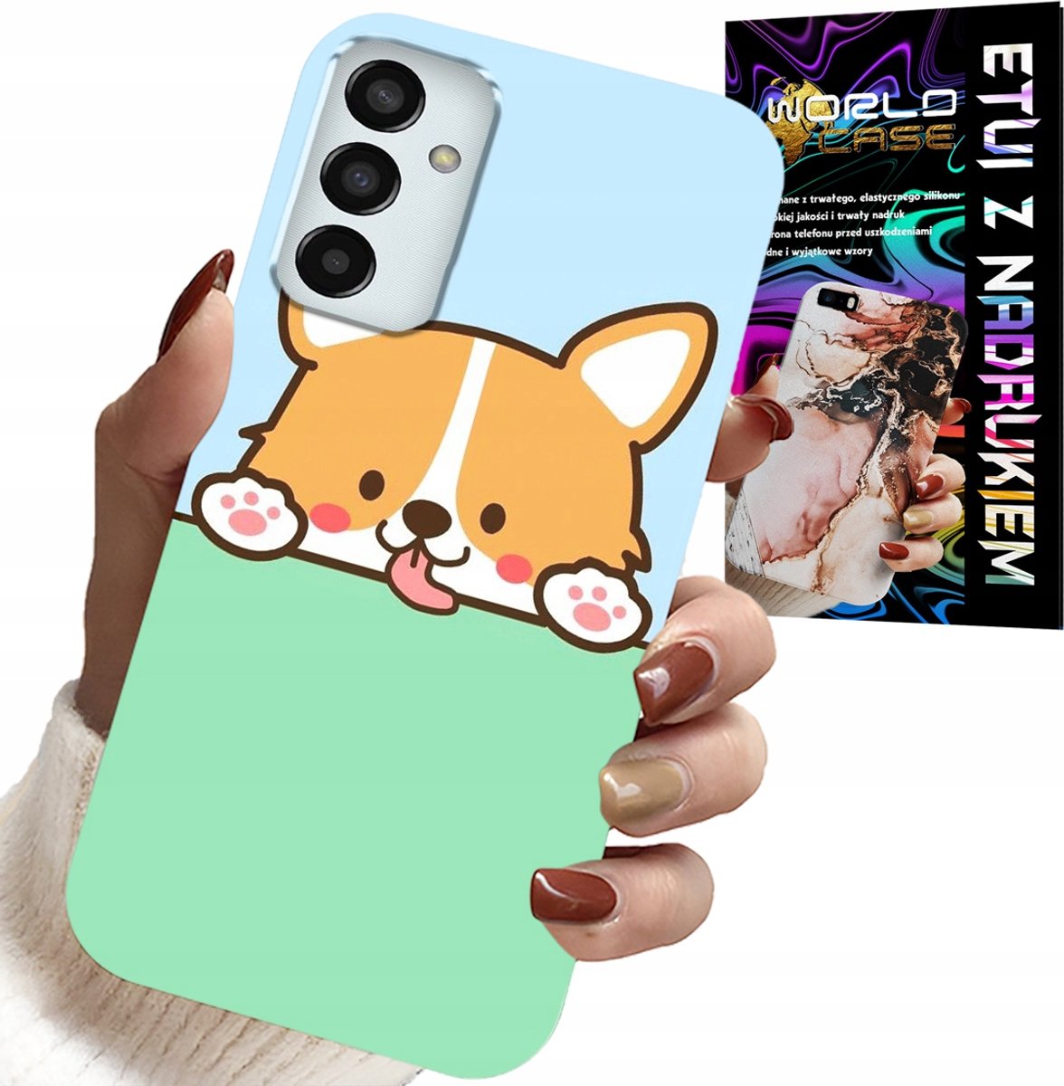 HOESJE VOOR SAMSUNG GALAXY M23 - LEUKE HONDEN MET SPROOKJESPATROON