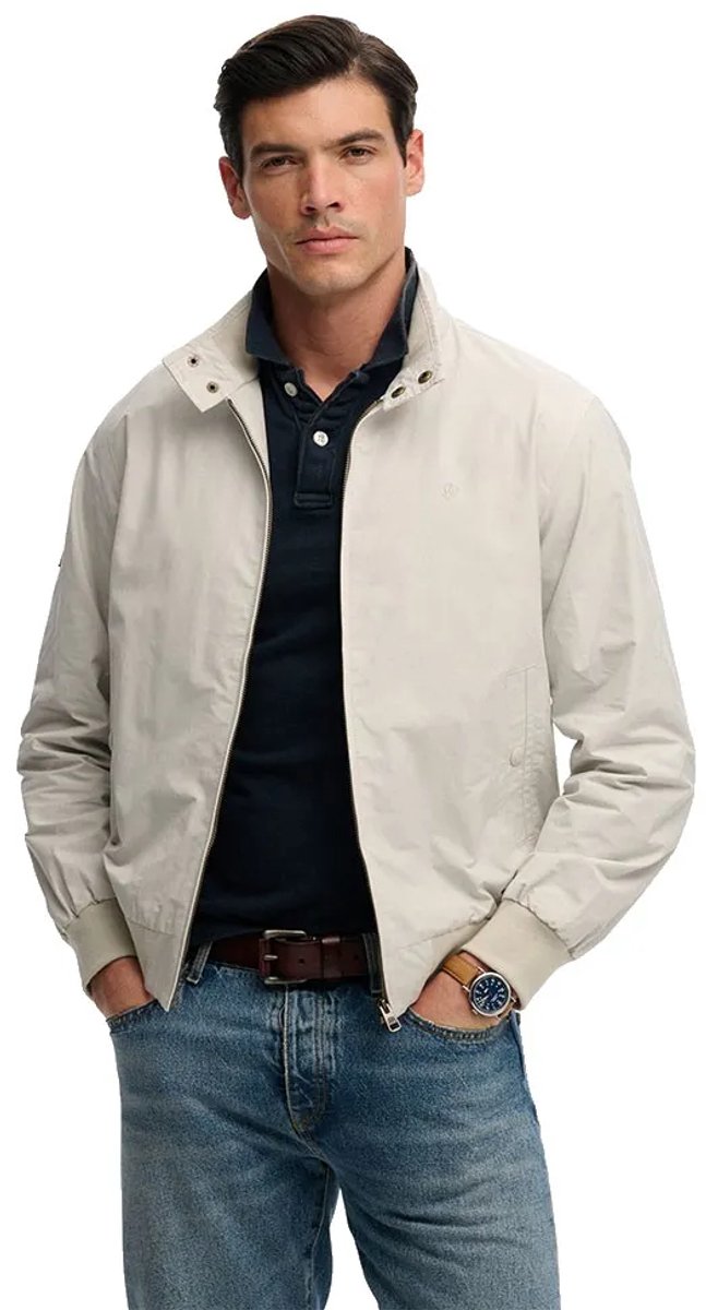Superdry Harrington Klassiek Jasje Beige