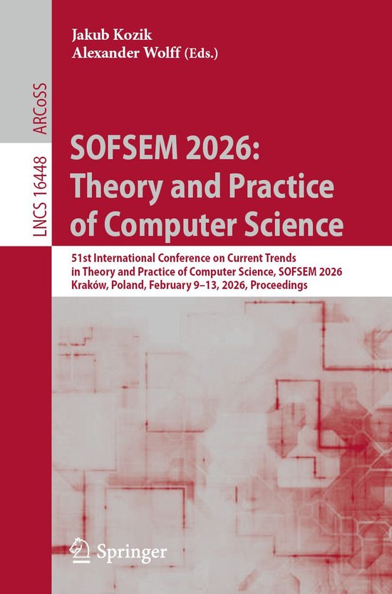 Springer Nature Proceedings Computer Science - SOFSEM 2026:  ... - cover