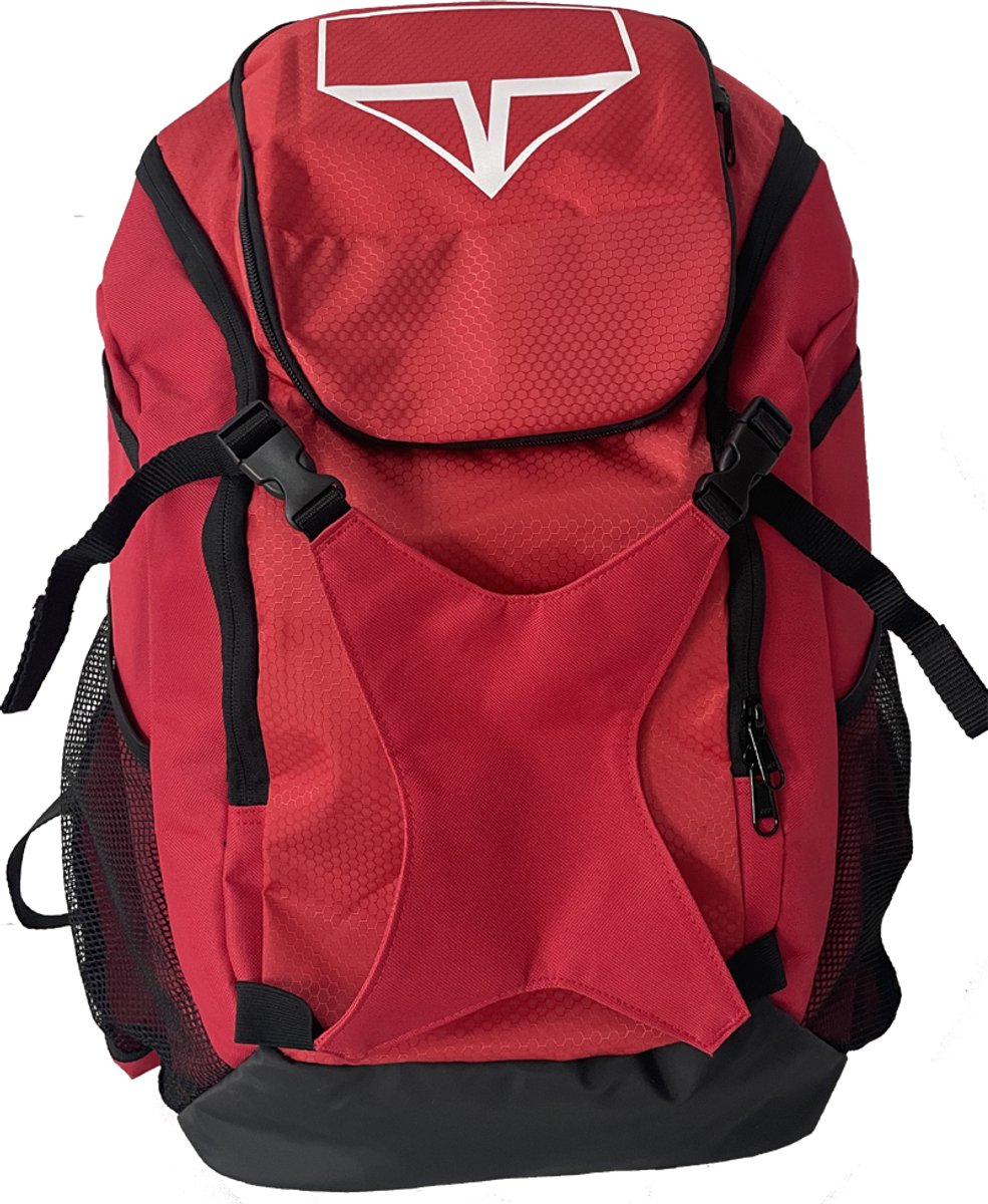 Covee/OBO: Upperdeck - Backpack - Red - Rugzak - Rood