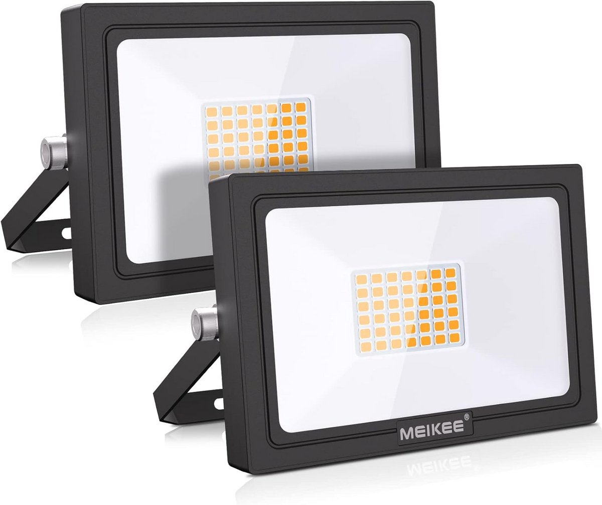 Set van 2 Krachtige LED Buitenlampen 35W IP66 Dimbaar en Veilig voor Tuin en Oprit