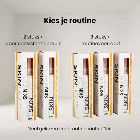 Skinlight Verhelderende Dagcrème – Anti-Vlekken creme - Ongelijke teint & pigmentvlekken – 60 ml