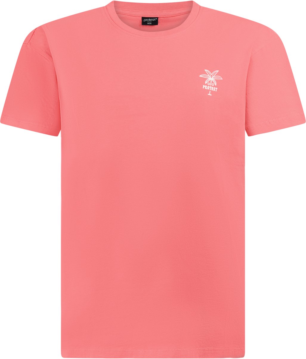 Protest Prtkathy T shirt Dames Korte mouwen Ronde hals Roze