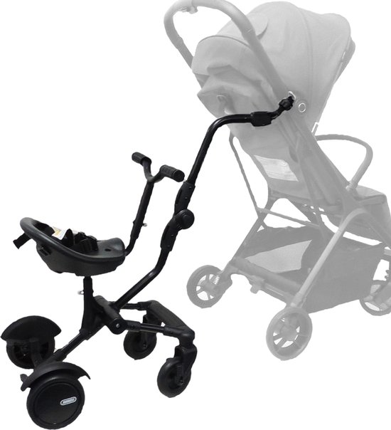 Downtown Rider - Zitje geschikt voor kinderwagens en buggy's ! van Merkloos — afbeelding 4