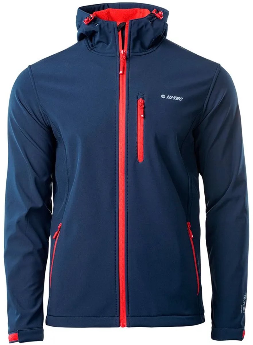 Hi-tec Caen Softshelljack Man Marineblauw