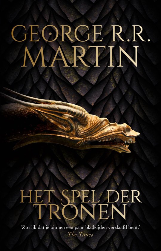 Het Lied van IJs en Vuur 1 - Het spel der tronen - cover