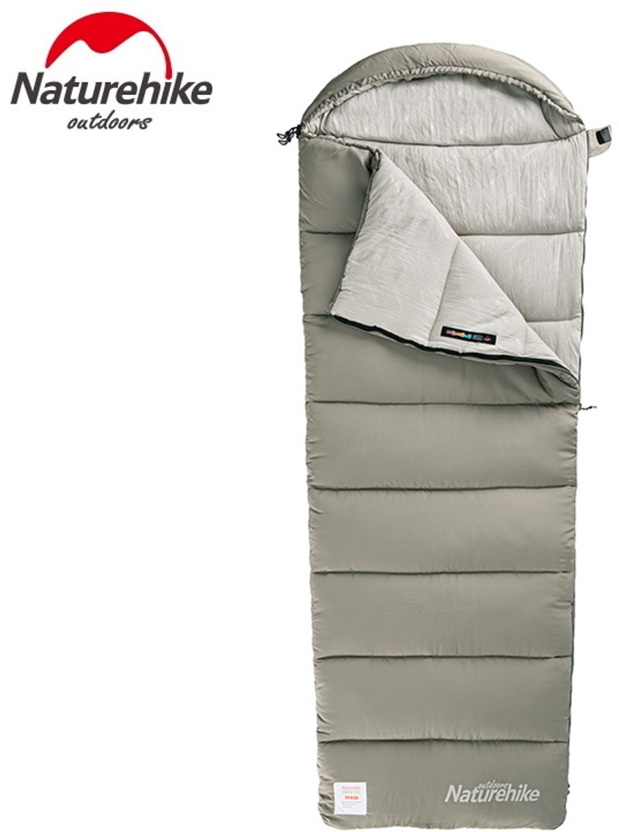 Naturehike® Slaapzak Katoen - 6 tot 1 graden - Slaapzakken volwassenen - 220x80cm - 4 seizoenen slaapzak lente, zomer, herfst & winter - Lichtgewicht & waterdicht