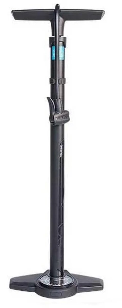Pro Vloerpomp Touring Met Drukmeter Fv/av 65 Cm Zwart - Sclaverand - Presta - Frans - Dunlop - Autoventiel — afbeelding 4