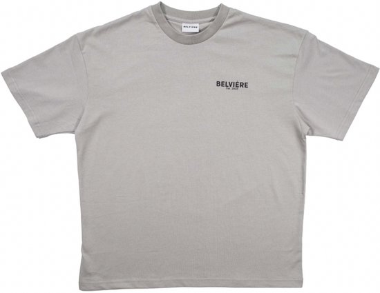Grijs oversized t-shirt | Maat S