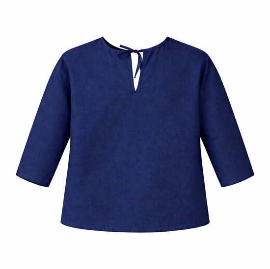 Fjesta© Boerenkiel kinderen - Blauw - Maat 134/140