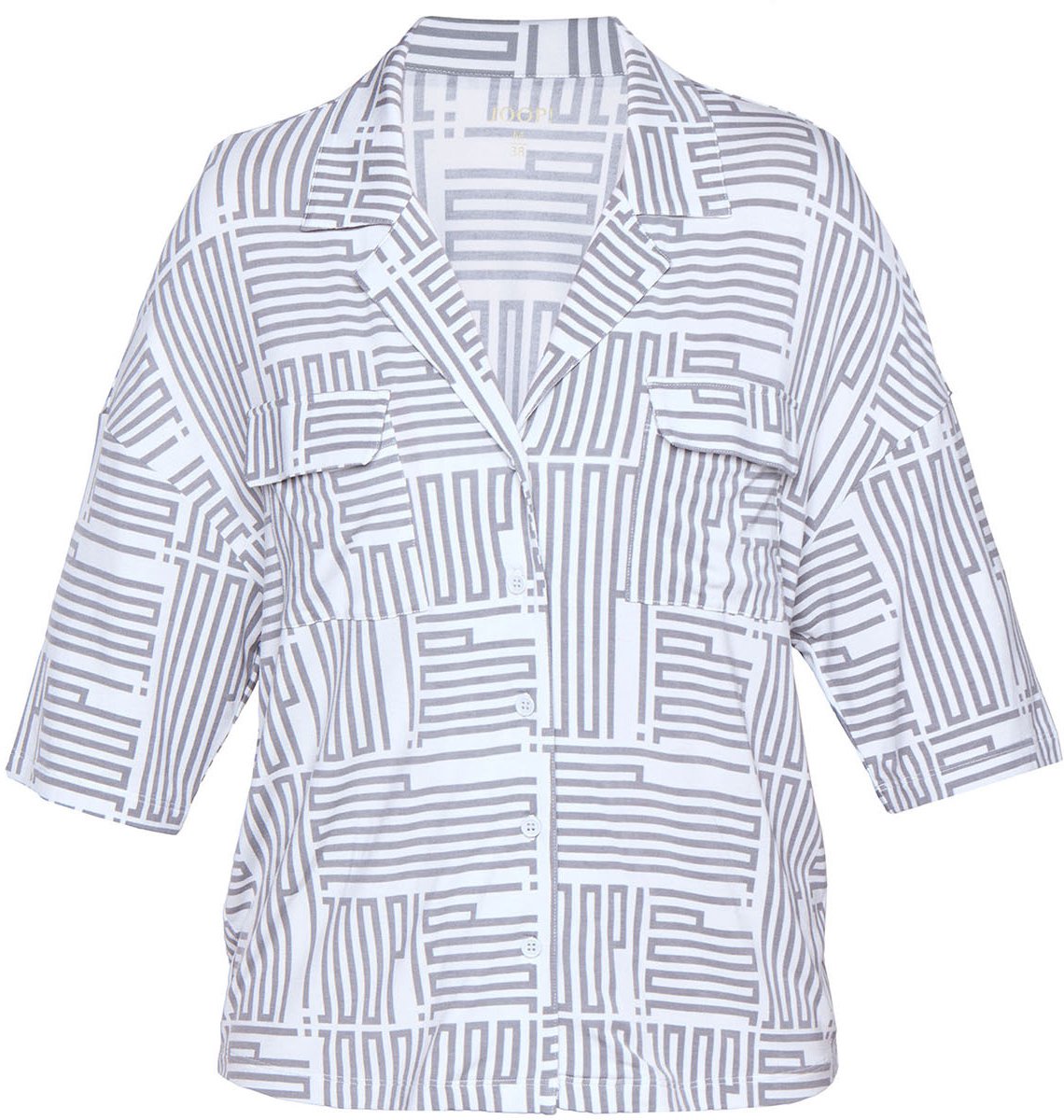 Joop! Pyjamaoberteil Modern Deco