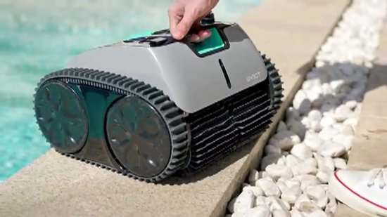 Wybot - C1 Zwembadrobot - Draadloze Zwembadrobot - Zwembadonderhoud - Zwembad Stofzuiger - Incl. Gratis Handborstel