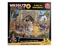 Jumbo Wasgij 4 - Orginal - Een dag om nooit te vergeten - 950 Stukjes - Legpuzzel