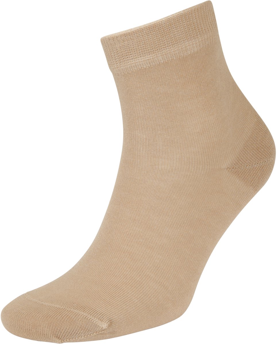 10CEL 6 paar quarter socks beige 39-42 gemaakt van TENCEL™ Lyocell