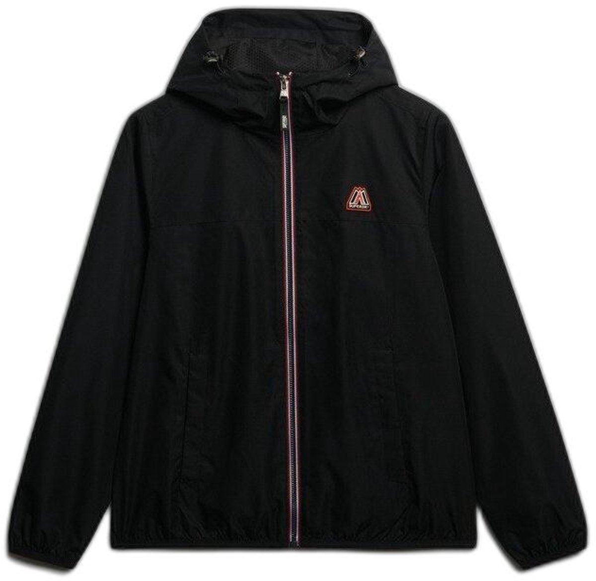 Superdry Essential Tri Windbreaker Jas Dames Zwart
