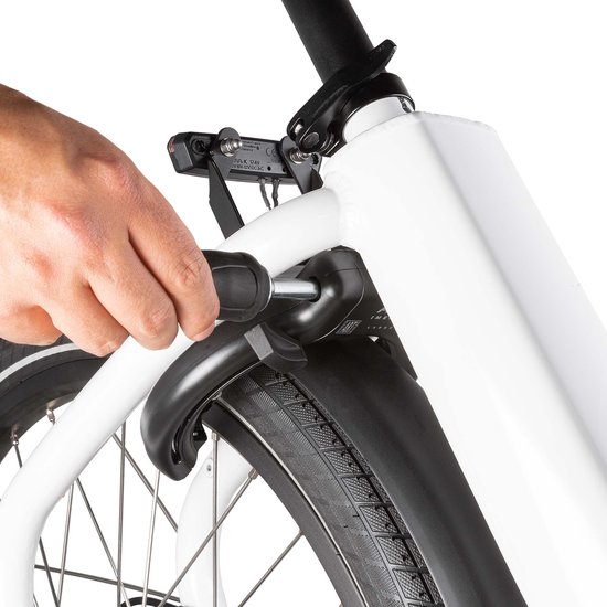 AXA Imenso X-Large retractable - Ringslot voor fietsen met brede banden - Frameslot - Met plug-in mogelijkheid - Zwart van AXA — afbeelding 5