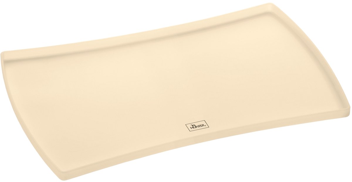 Hunter Voerbakmat Selection Crème Maat S 48x30 cm