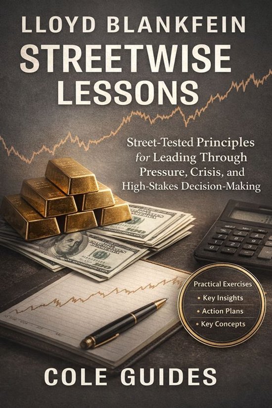 Lloyd Blankfein Streetwise Lessons - cover