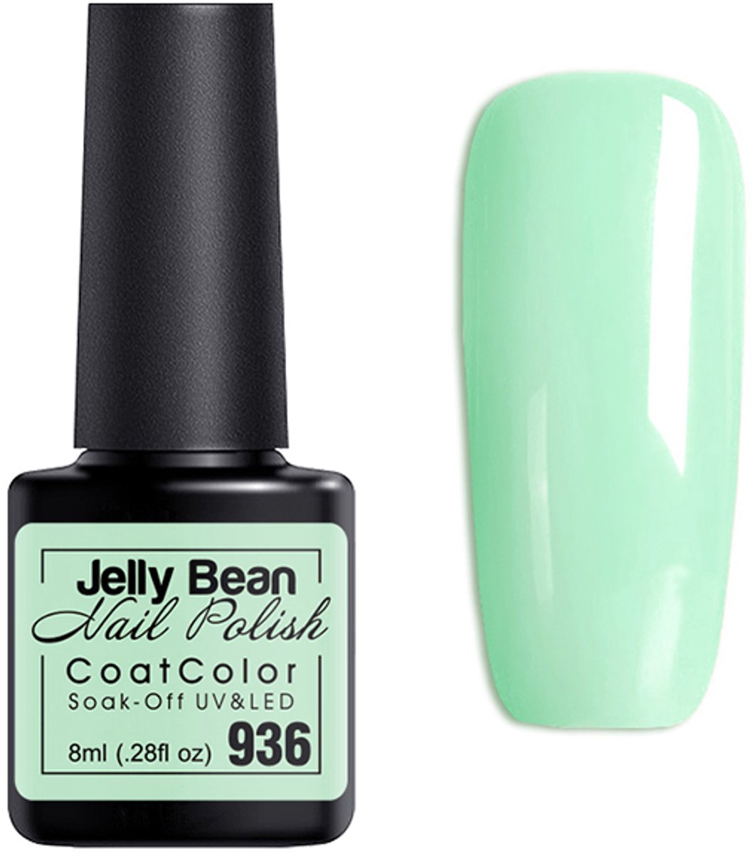 Jelly Bean Nail Polish Gel Nagellak New - Gellak - Pistachio - UV Nagellak 8ml