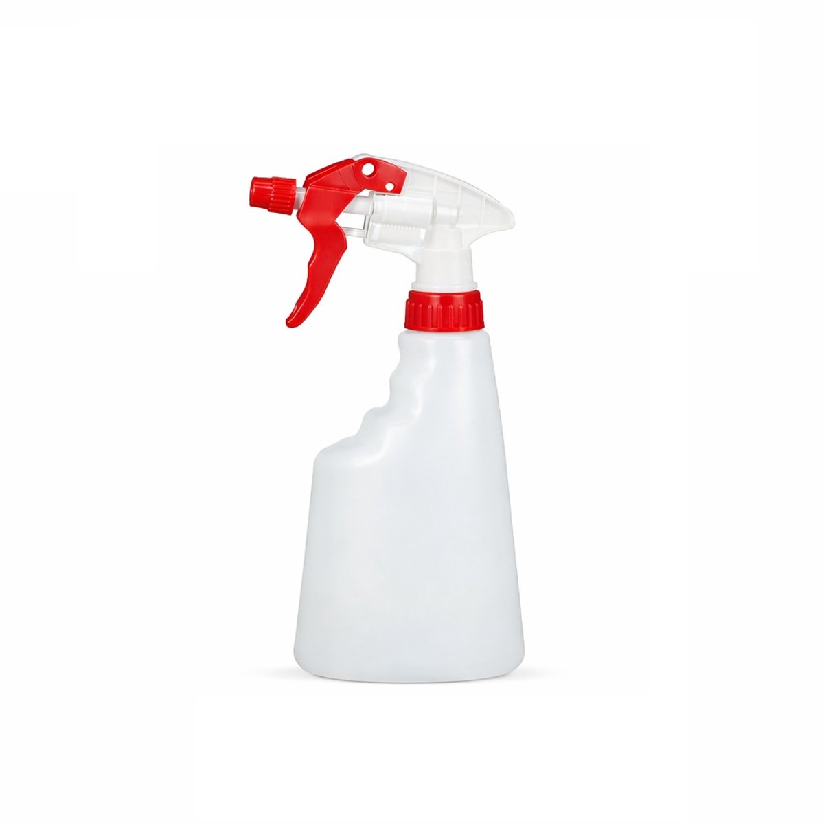 Sprayflacon 500 ml – Met Verstelbare Trigger – Lege Spuitfles – Rood - 5 Stuks