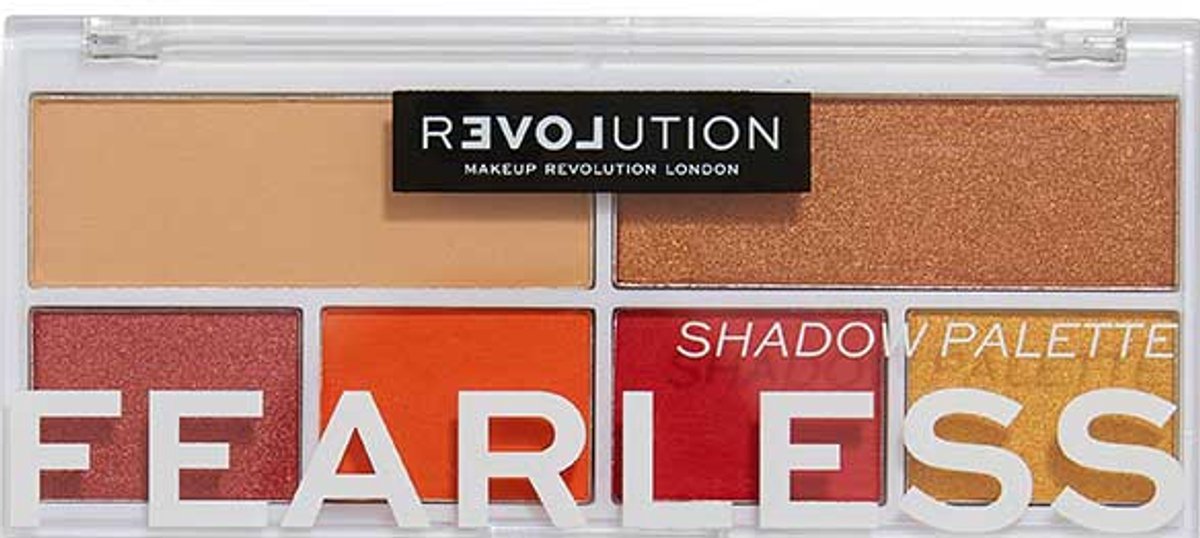 Revolution Fearless Eyeshadow Palette 6g